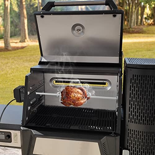 onlyfire Stainless Steel Rotisserie Kit BBQ Grilling Accessories - Image 5