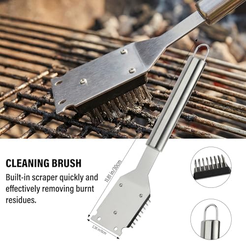 Grill Set, Grill Tools for Outdoor Grill Utensils Set BBQ Accessories - Image 6