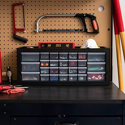IRIS USA 26-Drawer Teacher Toolbox, Stickers, Markers, Made in USA, Black - Image 2
