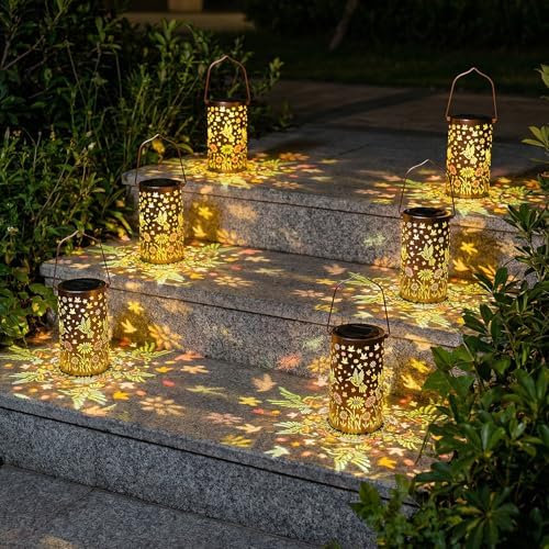 Hummingbird Mmulticolor Solar Lanterns for Outdoor Indoor, Colorful Garden Decor Gifts for Women Mom Grandma Hanging Solar Lights Metal Solar Decoration Outside for Yard, Patio, Backyard, Porch - Image 5