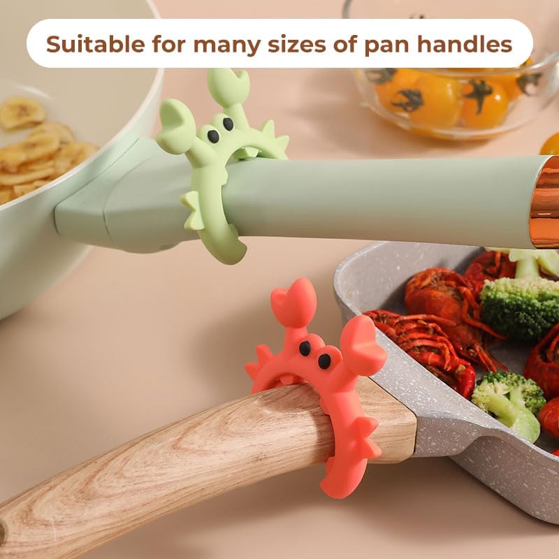 Crab Spoon Holder Funny Spoon Rest for Stove Top, Steam Releaser- Cooking Gadgets, Cooking Gifts, Cool Kitchen Gadgets, Cool Gifts, Cute Kitchen Accessories - Image 4