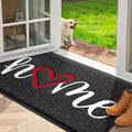 StepLively Door Mat Indoor Outdoor Welcome Mat for Entrance, 35x24in Black by StepLively
