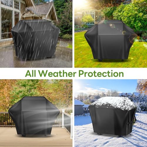 60 Inch Grill Cover for Outdoor Grill,Waterproof,Anti-UV&Fade Protection - Image 2