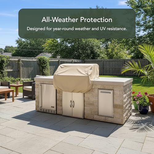 Covermates Classic Built-in Grill Cover - 36" Wx26 Dx14 H - Water Resistant - Image 4