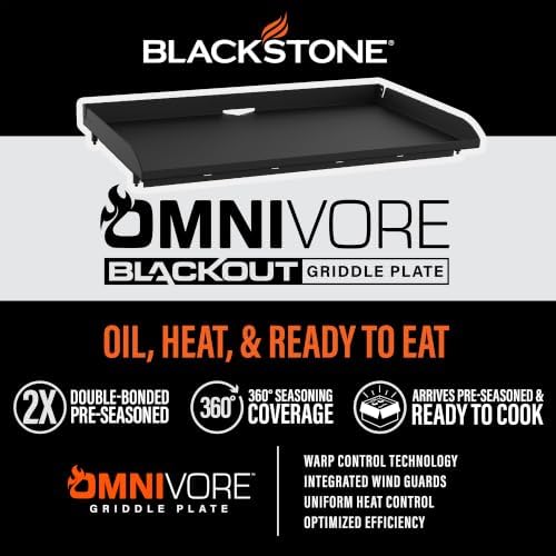 Blackstone OTG Tabletop Griddle, Dual Zone, Piezo Ignition, Black, 22 Inch - Image 6