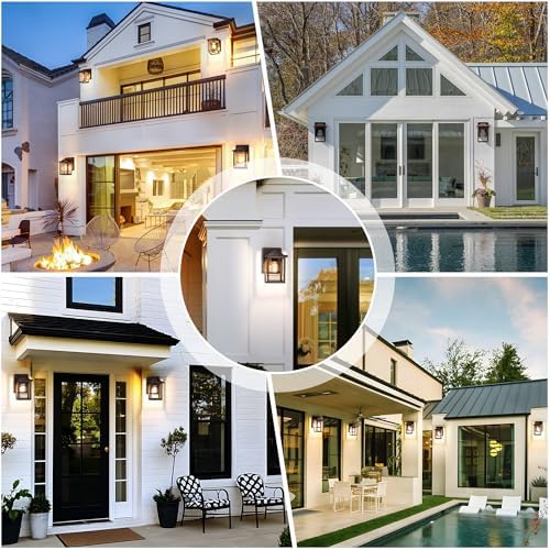 MATAMEYE Outdoor Wall Light Fixture, Exterior Waterproof Porch Lighting - Image 4