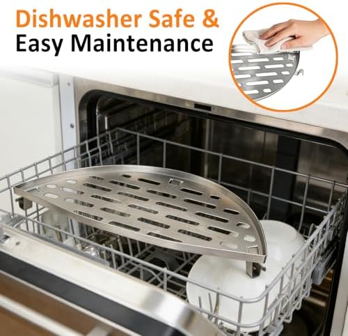 Warming Cooking Rack for Weber 22 Inch Kettle Charcoal Grill Accessories - Image 6