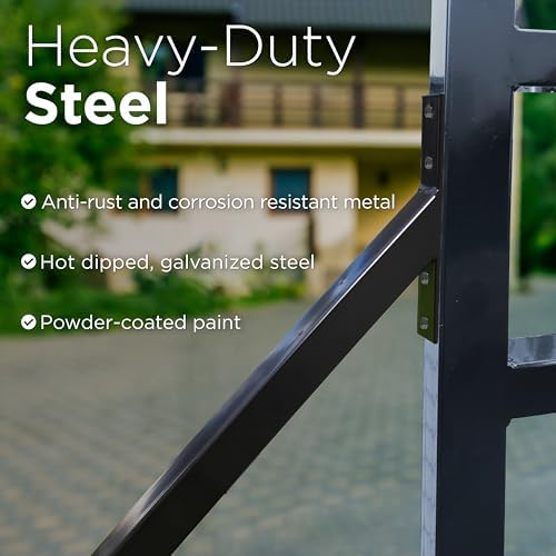 ALEKO Slide-Extension Sliding Gate Bracket 43 x 36 Inches - Image 3