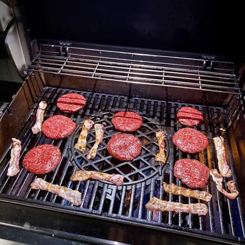 DELSbbq 66045 Stainless Grill Warming Rack for Weber Genesis II 400 Series - Image 7