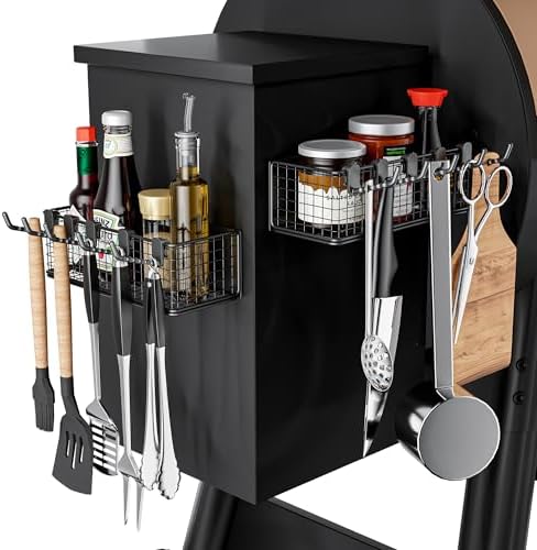 2 Pack Magnetic Storage Bin for Traeger Grills, Z GRILLS, PIT BOSS by Unknown
