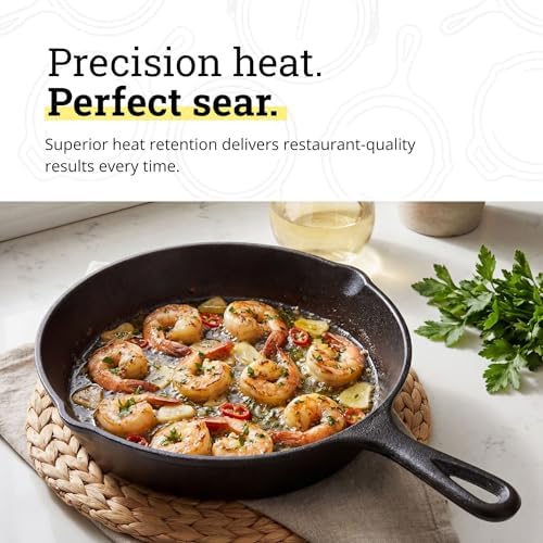 Lodge FBA_ Cast Iron, 8-Inch - Image 6