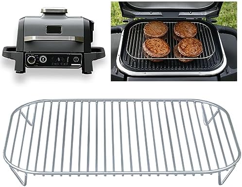 Stainless Steel Rack for Ninja Woodfire Outdoor Grill Pro XL, Pro Connect XL, OG850 OG951 Wood Fire Electric Master Grill Air Fryer Accessories, Dishwasher Safe, by INFRAOVENS by INFRAOVENS