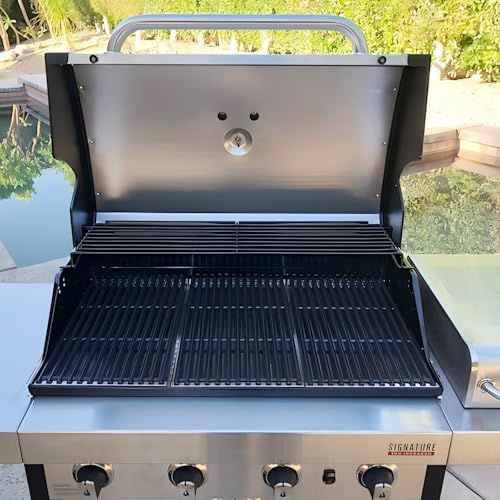 17 x 9 1/2 inch Grill Grate for Charbroil Tru Infrared 4 Burner 463255020 463242715 463242716 463276016 466242715 463257520 466242815 466242816, G541-0016-W2 for Charbroil Grill Grates - Image 6