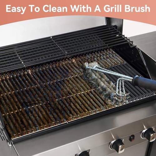 463355220 17" Cast Iron Grill Grates for Charbroil TRU Infrared 3 Burner - Image 5