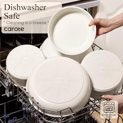 CAROTE 26pcs Pots and Pans Set Non Stick, Cookware Set Detachable Handle - Image 7