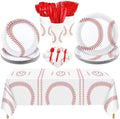 Kochorie 242 Pieces Baseball Tableware Set by Kochorie