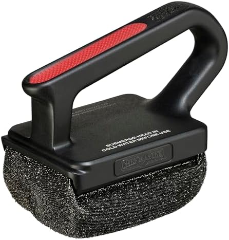 Chef Master Bristle-Free Grill Brush, ArmorTec Stainless Mesh - Image 3