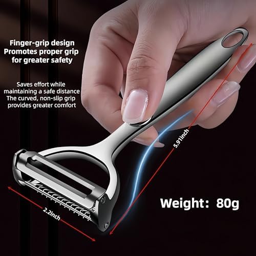 Multifunction Vegetable Peeler Julienne Peeler for Kitchen - Image 2
