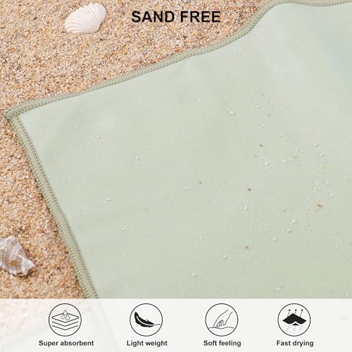 Rainleaf Microfiber Towel Quick Dry Camping & Travel & Gym Towel. Compact - Image 5