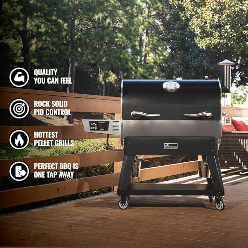 recteq Pellet Grill Smoker - Flagship 1600, Wood Pellet Smoker, BBQ, Wi-Fi Smart Grill, 1667 Sq. In. Cook Space, 40 lb Hopper - Image 2
