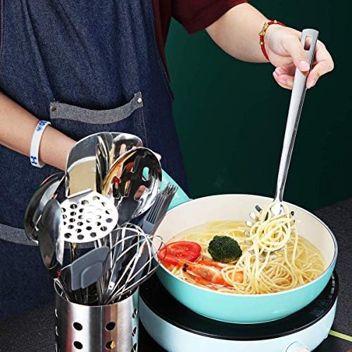 Spaghetti Spoon, Berglander Pasta Server, Stainless Steel Pasta Spoon, Pasta Fork, Noddle Fork, Heat Resistant, Dishwasher Safe, Easy to Clean - Image 6