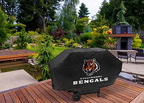 NFL Rico Industries Vinyl Padded Deluxe Grill Cover, 68 x 21 x 35-inches - Image 2