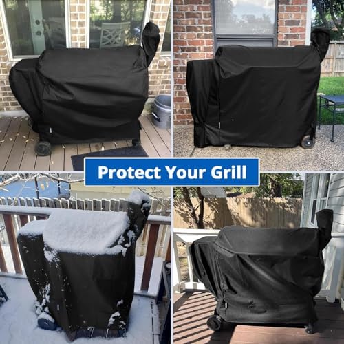 SunPatio Heavy Duty Waterproof Grill Cover for Traeger Pro 34 & 780 Series - Image 7