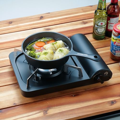 Captain Stag UG-3098 Kitchen Utensils, Frying Pan, Aluminum, Deep Skillet, 7.1 inches (18 cm), Induction Compatible, All Heat Sources, Fluorine Resin Processing, No Seasoning Needed - Image 5