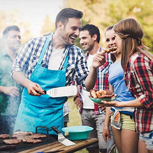 Anmarko Grill Spatula Set - Long Metal Spatula Spatula - Griddle Scraper and Pancake Flipper or Pizza Spatula - Offset Spatula - Stainless Steel Utensil Great for BBQ Grill Flat Top - Image 6