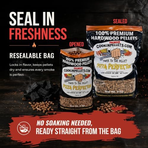 CookinPellets Premium Pizza Perfection Hardwood BBQ Smoking Pellets, 3 lb - Image 4