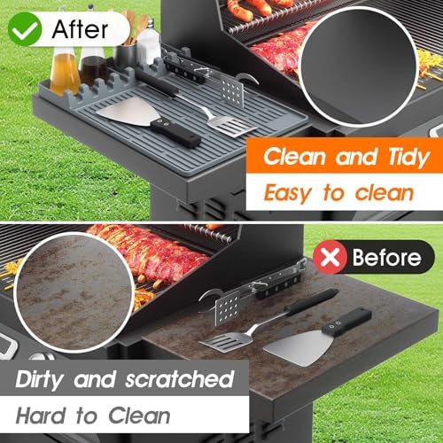 Snuggery Silicone Griddle Tool Mat for Blackstone, BBQ Accessories & Gift - Image 3