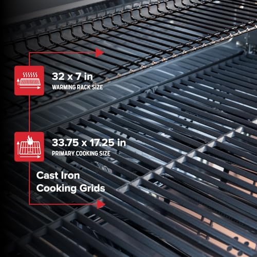 Nexgrill Propane 6-Burner Gas Grill, Stainless Steel Body with Side Burner - Image 4