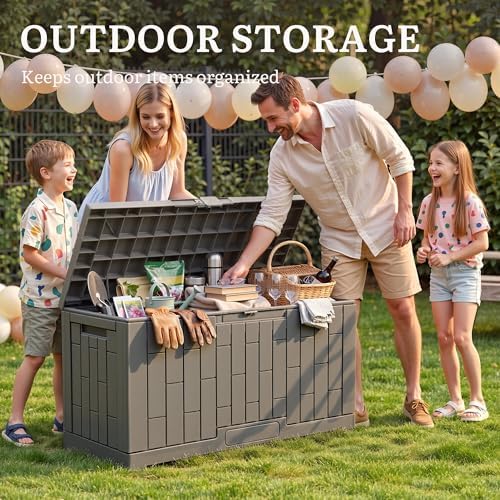 YITAHOME 60 Gallon Outdoor Storage Box - Image 6
