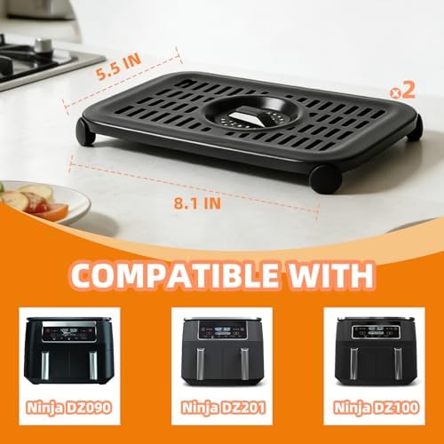 Air Fryer Grill Pan for Ninja Foodi DZ090 DZ201 DZ100 DualZone Air Fryers - Image 2