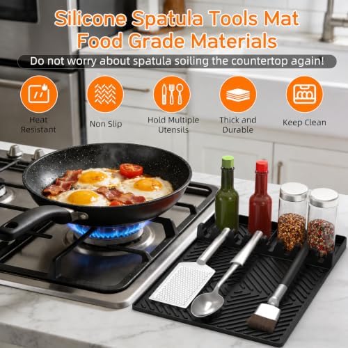 Find law Silicone Tools Mat for Griddle & Kitchen Countertop - Image 4