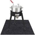 Under the Turkey Fryer Mat,Absorb Oil and Water,Protects BBQ Deck or Patio from Oil,Grease,and Spills, Slip Resistant and Waterproof (Turkey Fryer Mat:36inches x 30inches) by KALASONEER