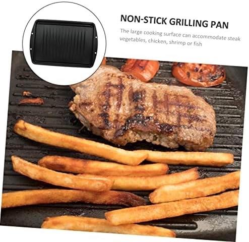 Iron Non-Stick Griddle Pan for Indoor Outdoor Bbq Cooking - Image 7