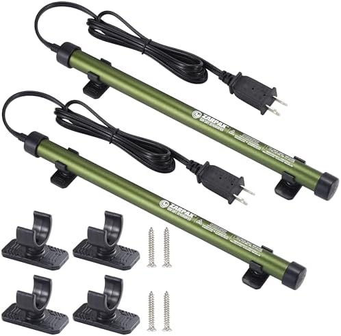 ZARPAX Gun Safe Dehumidifier Rod 12" Electric Plug In - 2 Pack by Zarpax