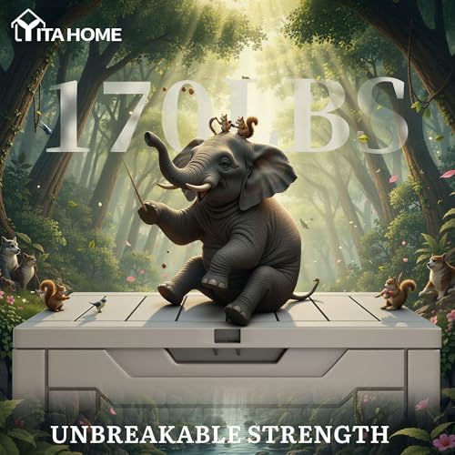 YITAHOME Outdoor Resin Storage Box 31 Gal - Image 4