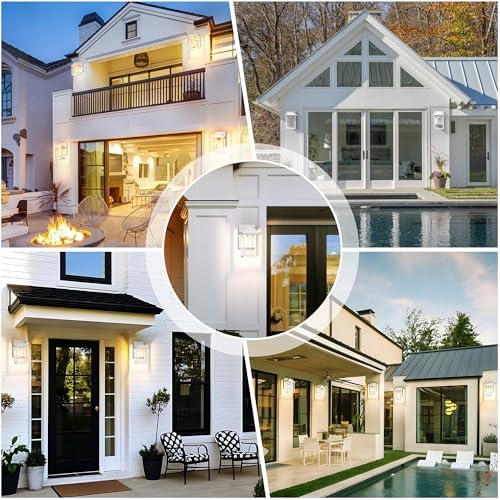 MATAMEYE Outdoor Wall Light Fixture, Exterior Waterproof Porch Lighting - Image 7
