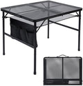 JOUYEK Folding Grill Table, 3x2 FT Portable Camping Table by JOUYEK
