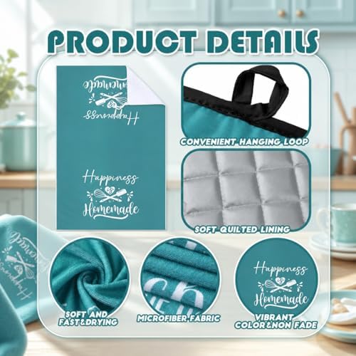 Sratte 6 Pcs Kitchen Decor Accessories Set, Kitchen, Teal - Image 5
