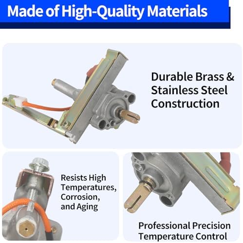 1.0mm Gas Grill Main Burner Control Valve & Igniter Assembly, Replacement for Bull Angus/Brahma/Lion, Summerset Sizzler Series, BBQ Island, Blaze NG Grills, Replaces OEM Part #16524 - Image 3