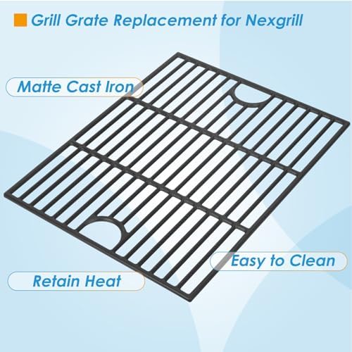 17" Cooking Grates and Griddle for Nexgrill Grill Parts 720-0830H 720-0783E Nexgrill Replacement Parts 5 Burner 720-0888N 720-0888 720-0697, Grill Parts for Kenmore, Uniflame and More - Image 5