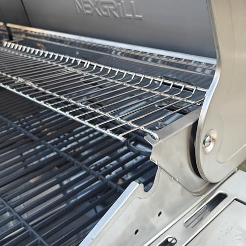 Hisencn Grill Grates & Warming Rack Kit for Nexgrill 720-0830H/720-0888S - Image 4