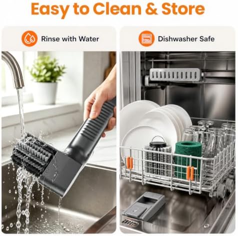 Electric Grill Brush, Cordless 3-Speed BBQ Cleaning Tool - Image 7