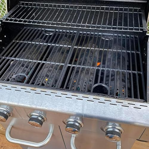 13" x 17" Cast Iron Grill Grates for Nexgrill 4 & 5 Burner 720-0830H 2PC - Image 3