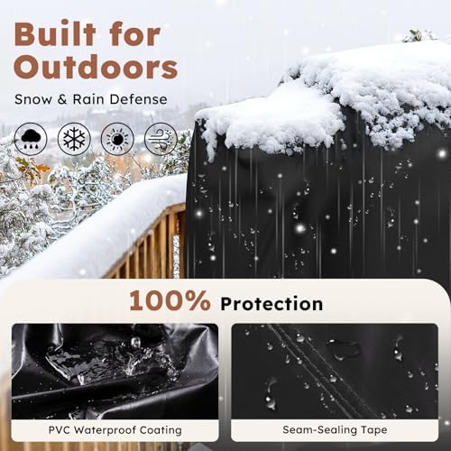 MR. COVER Grill Cover for Traeger Pro 22/575 Series, 600D Heavy Duty - Image 4