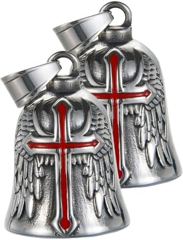 Motorcycle Bell Guardian Angel Gremlin Lucky Charm Gift For Riders by CTZSRGuardianAngelGoodLuckBells