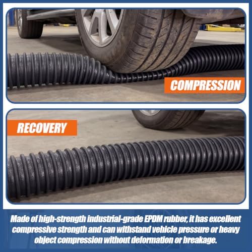 3" ID x 11' Length Car Exhaust Hose for Garage - Image 4